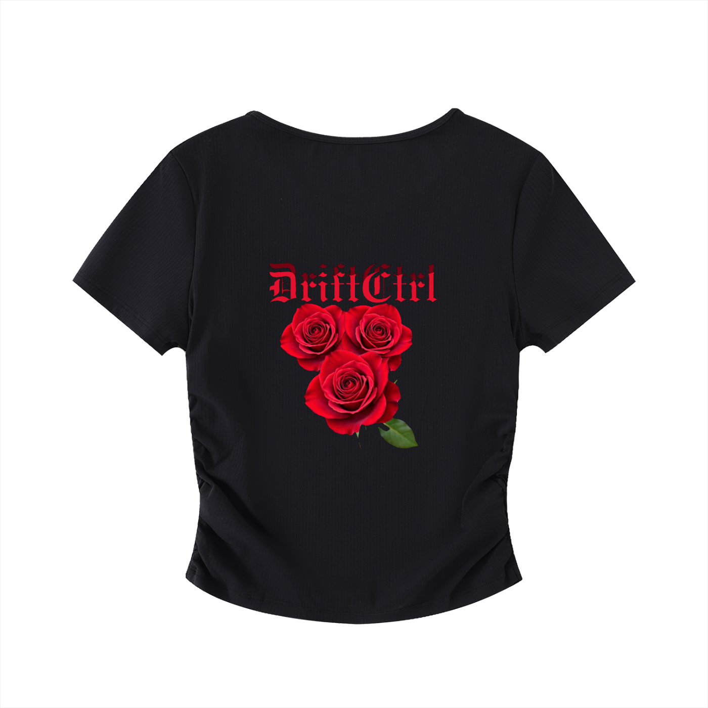 Ruched Bodycon Crop Top