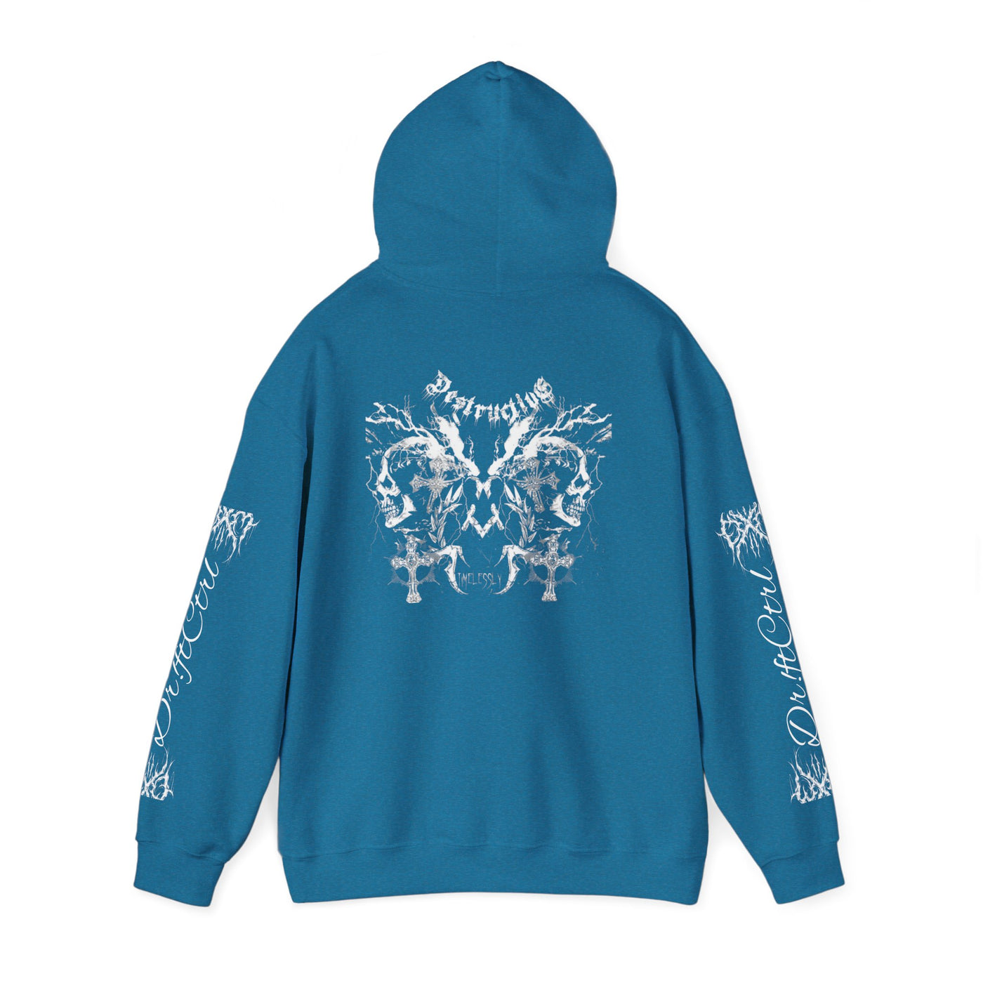 Gothic Rock Band Emo Hoodie, Comfortable Metal Design, Soft and Stylish, Great for Gifts, Unisex Heavy Blend Sweatshirt, Alternative