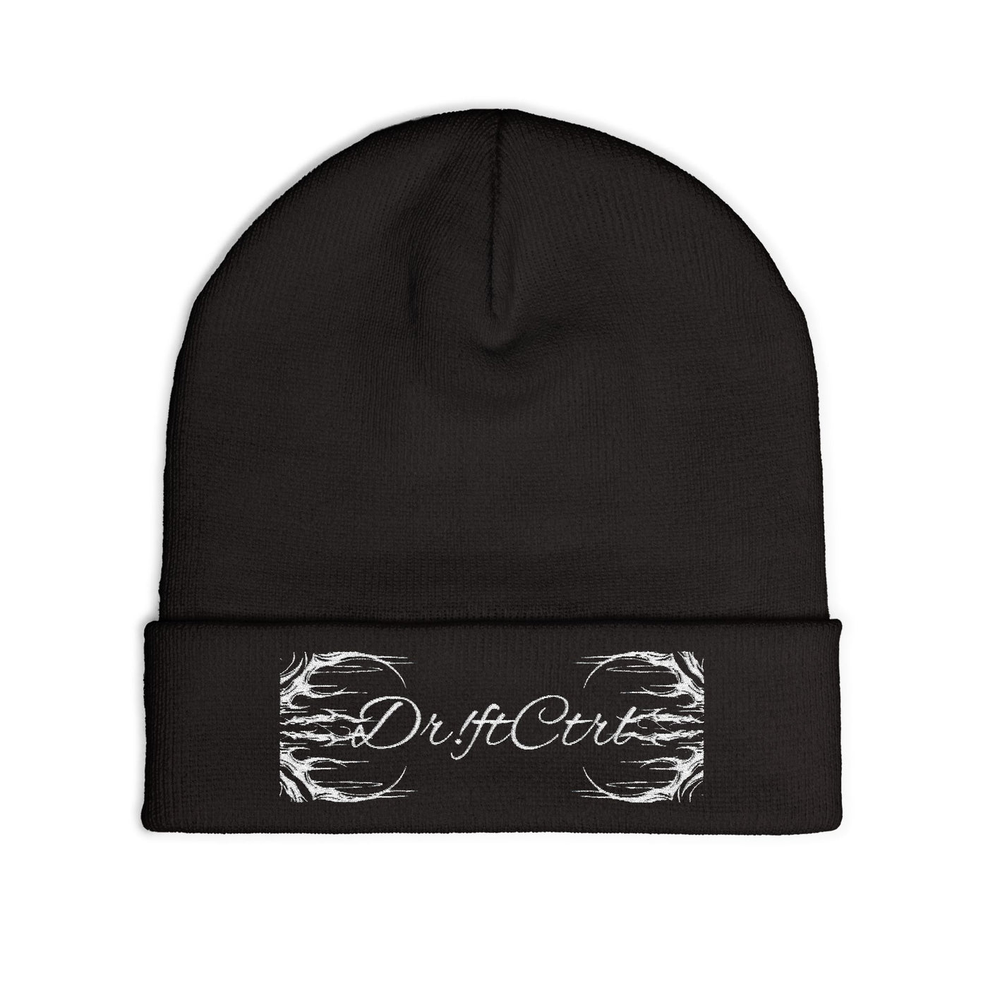 Cozy Embroidered Knit Beanie - Winter Wear, Gift for Him/Her, Fashion Accessory, Casual Style, Unique Embroidery Design