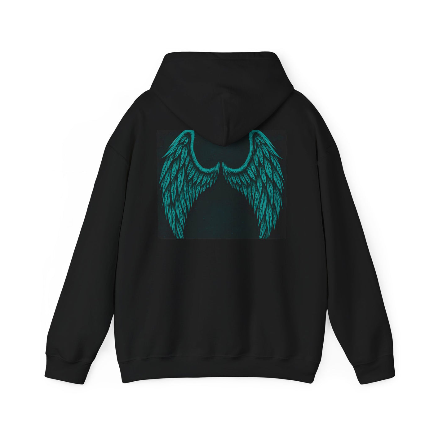 DriftctrL Winged Design Unisex Hoodie - Perfect for Casual Wear, Gift, Streetwear, Music Lovers, and Festivals