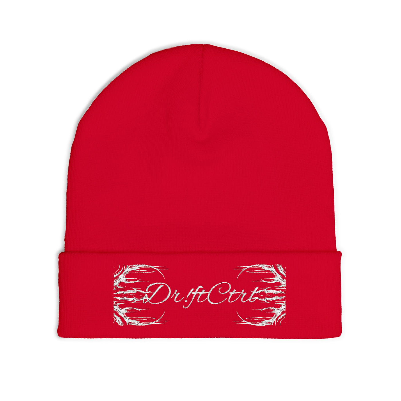 Cozy Embroidered Knit Beanie - Winter Wear, Gift for Him/Her, Fashion Accessory, Casual Style, Unique Embroidery Design