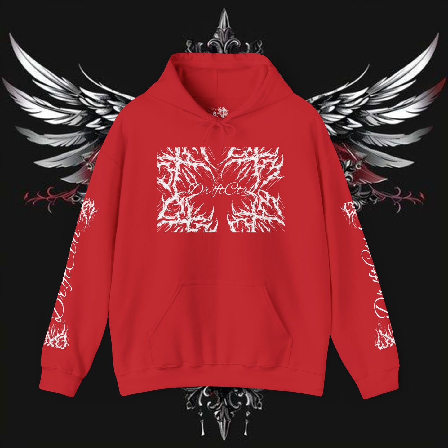 Gothic Rock Band Emo Hoodie, Comfortable Metal Design, Soft and Stylish, Great for Gifts, Unisex Heavy Blend Sweatshirt, Alternative