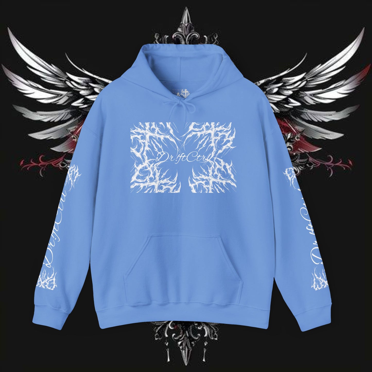 Gothic Rock Band Emo Hoodie, Comfortable Metal Design, Soft and Stylish, Great for Gifts, Unisex Heavy Blend Sweatshirt, Alternative