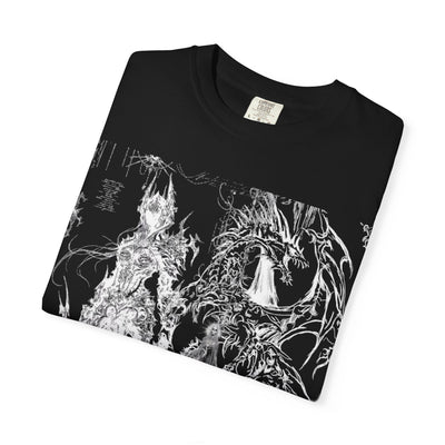 Bold Graphic Unisex T-shirt Edgy Fashion Statement, Perfect for Festivals, Everyday Wear, Gifts, Casual Outings
