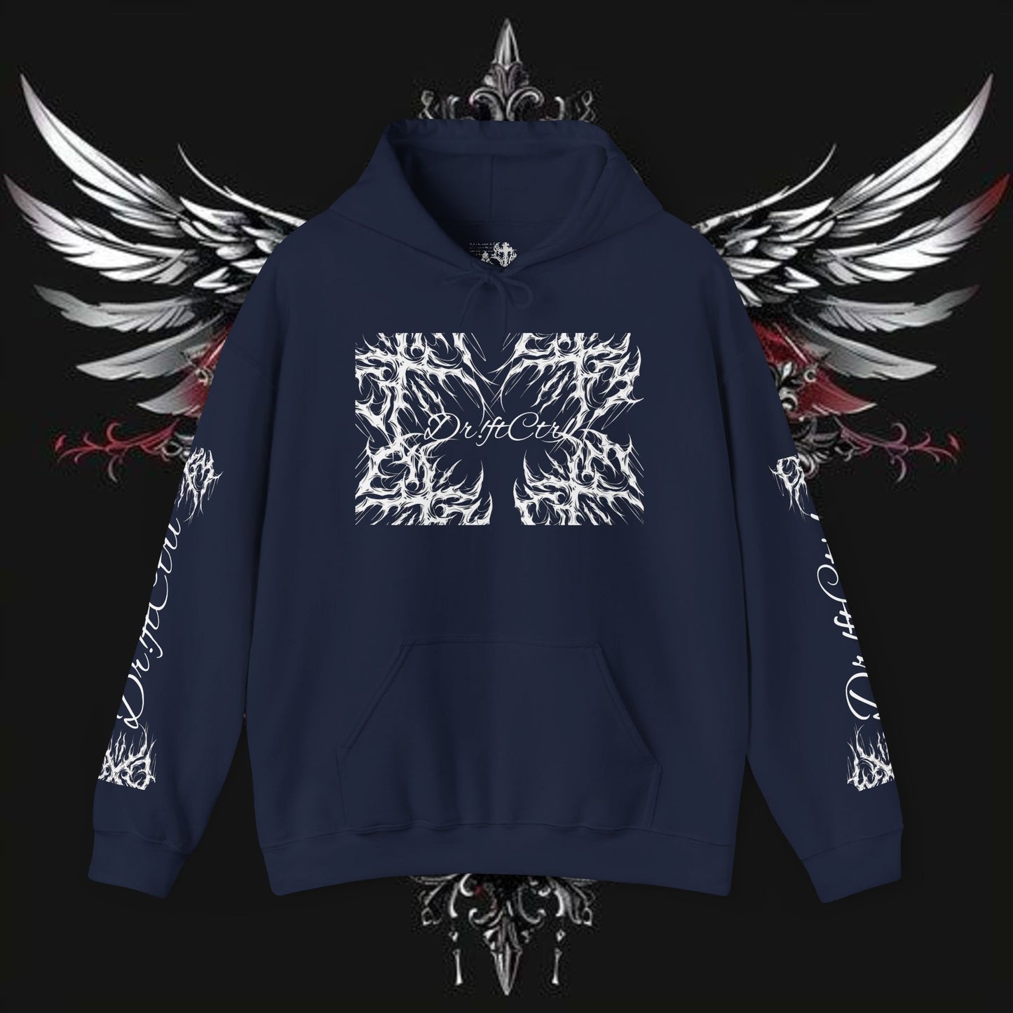 Gothic Rock Band Emo Hoodie, Comfortable Metal Design, Soft and Stylish, Great for Gifts, Unisex Heavy Blend Sweatshirt, Alternative