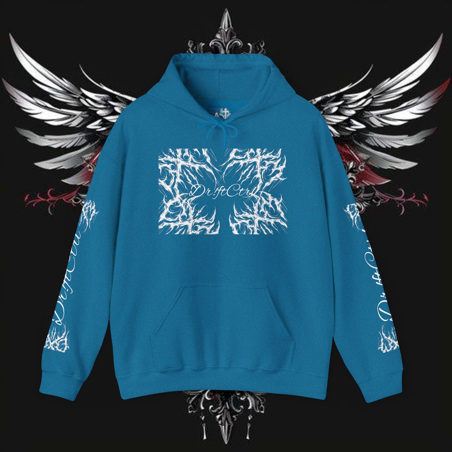 Gothic Rock Band Emo Hoodie, Comfortable Metal Design, Soft and Stylish, Great for Gifts, Unisex Heavy Blend Sweatshirt, Alternative