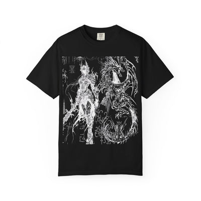 Bold Graphic Unisex T-shirt Edgy Fashion Statement, Perfect for Festivals, Everyday Wear, Gifts, Casual Outings