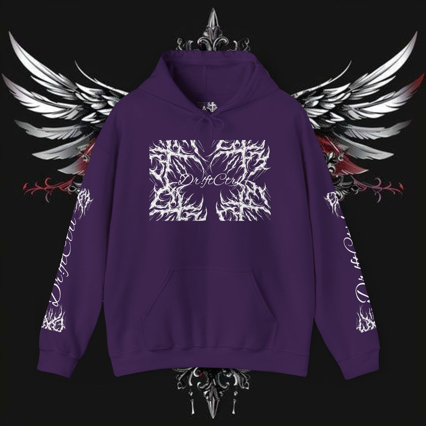 Gothic Rock Band Emo Hoodie, Comfortable Metal Design, Soft and Stylish, Great for Gifts, Unisex Heavy Blend Sweatshirt, Alternative