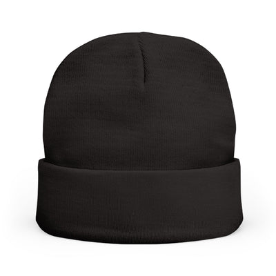 Cozy Embroidered Knit Beanie - Winter Wear, Gift for Him/Her, Fashion Accessory, Casual Style, Unique Embroidery Design