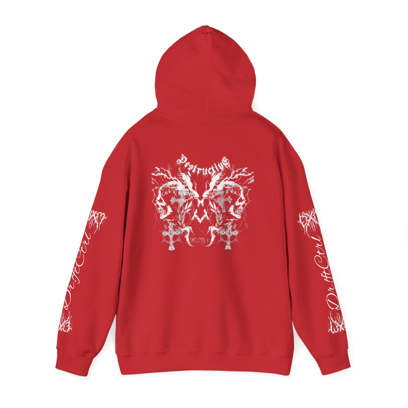 Gothic Rock Band Emo Hoodie, Comfortable Metal Design, Soft and Stylish, Great for Gifts, Unisex Heavy Blend Sweatshirt, Alternative