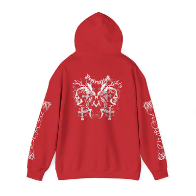 Gothic Rock Band Emo Hoodie, Comfortable Metal Design, Soft and Stylish, Great for Gifts, Unisex Heavy Blend Sweatshirt, Alternative